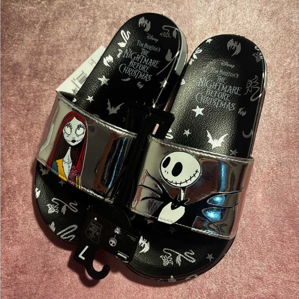 BRAND NEW! The Nightmare Before Christmas Slippers! Super cute and comfortable!